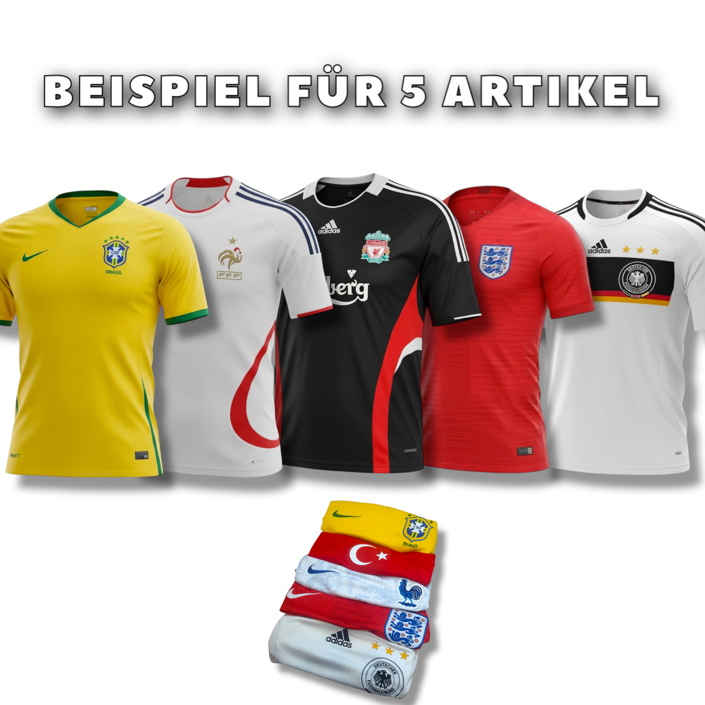 Casual Trikot Mystery Box (2-5 Artikel)