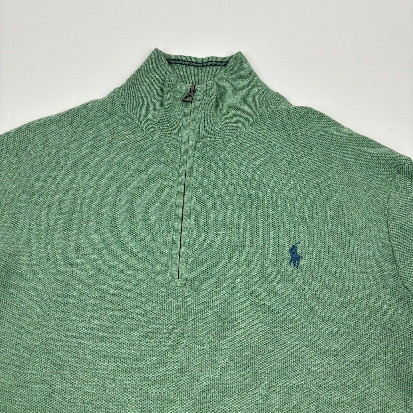 y2K Vintage Ralph Lauren Half-Zip (XL)