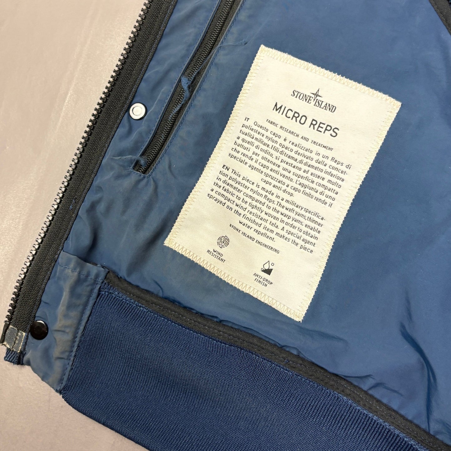 y2K Stone Island Bomberjacke (M)