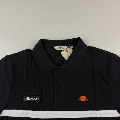 Ellesse Muccia Polo | Schwarz/ Weiß (S-XXL)
