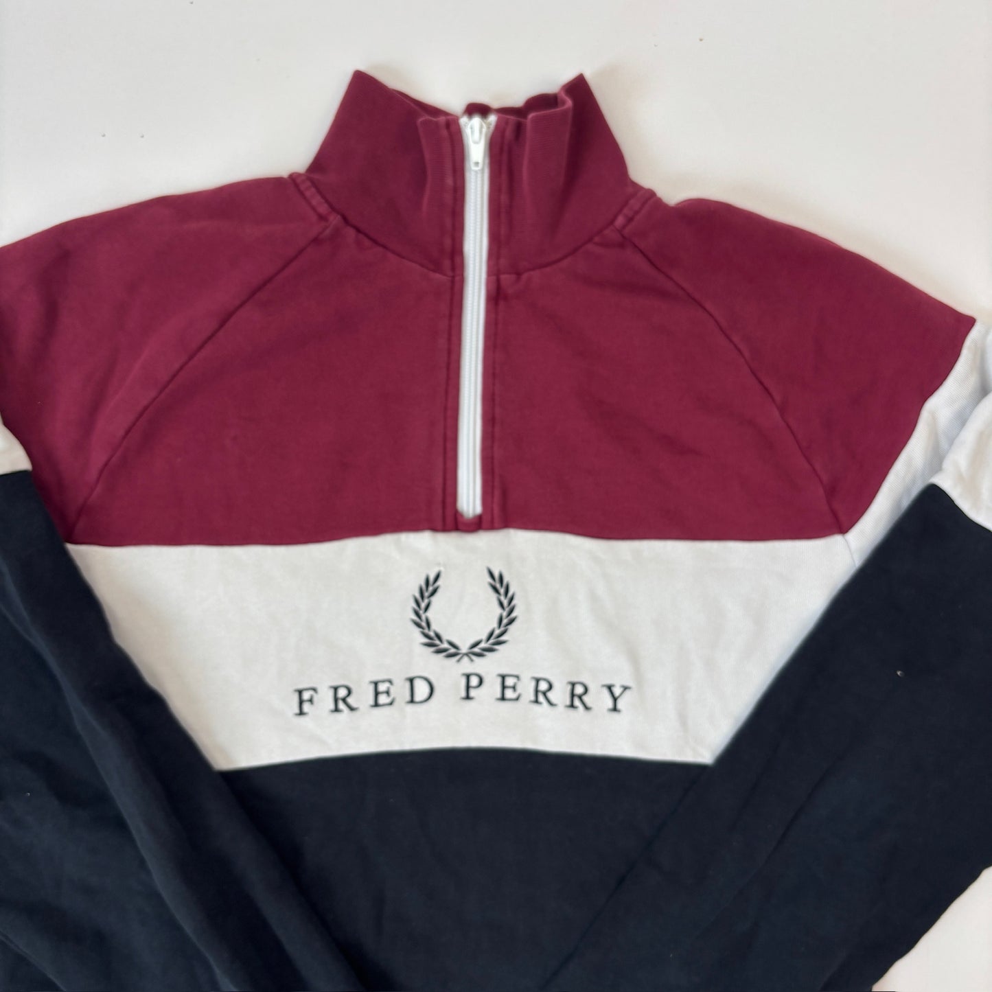 Fred Perry Half-Zip (S)
