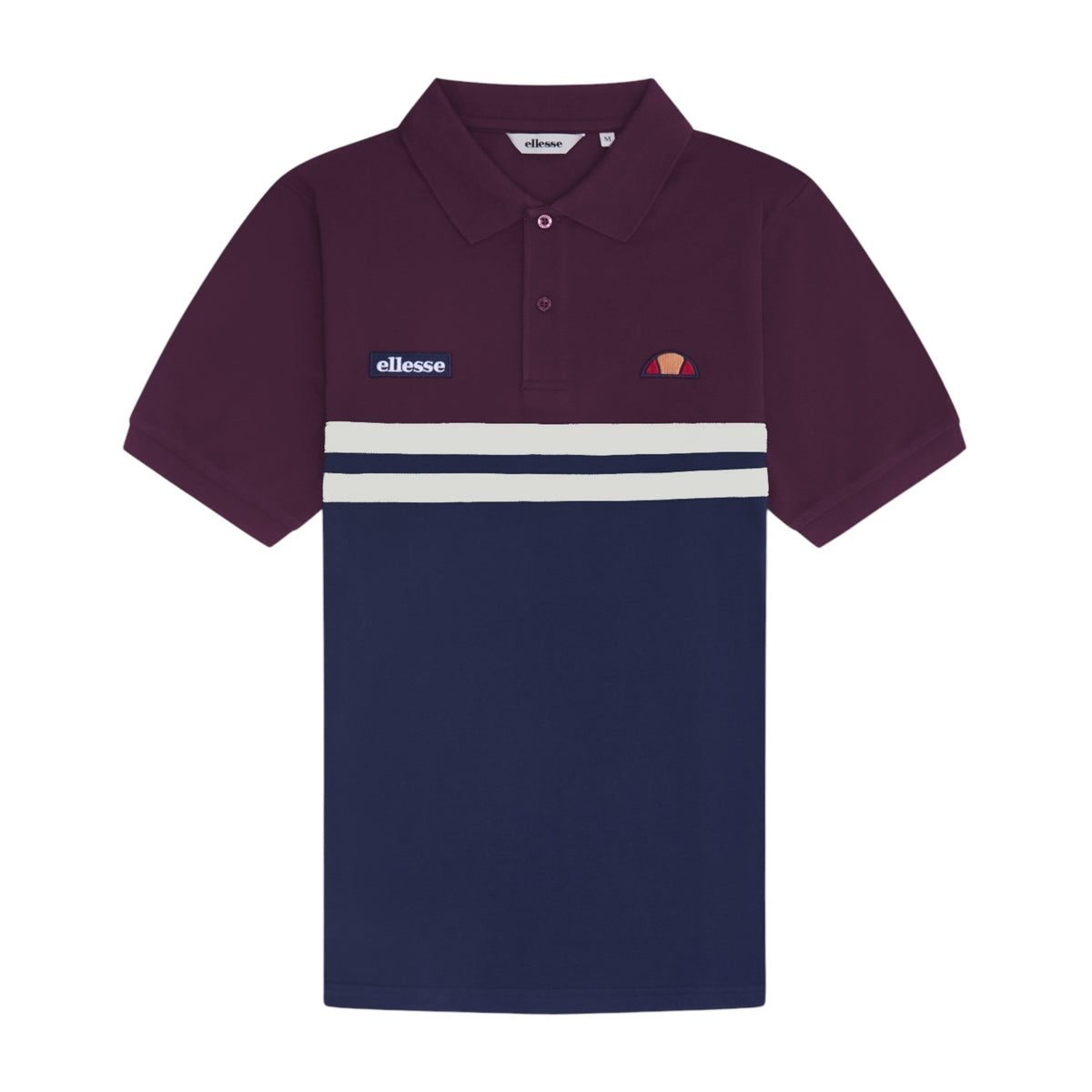 Ellesse Muccia Polo | Burgundy / Navy (S-XXL)