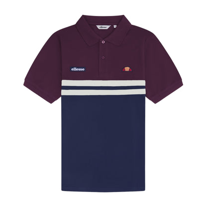 Ellesse Muccia Polo | Burgundy / Navy (S-XXL)
