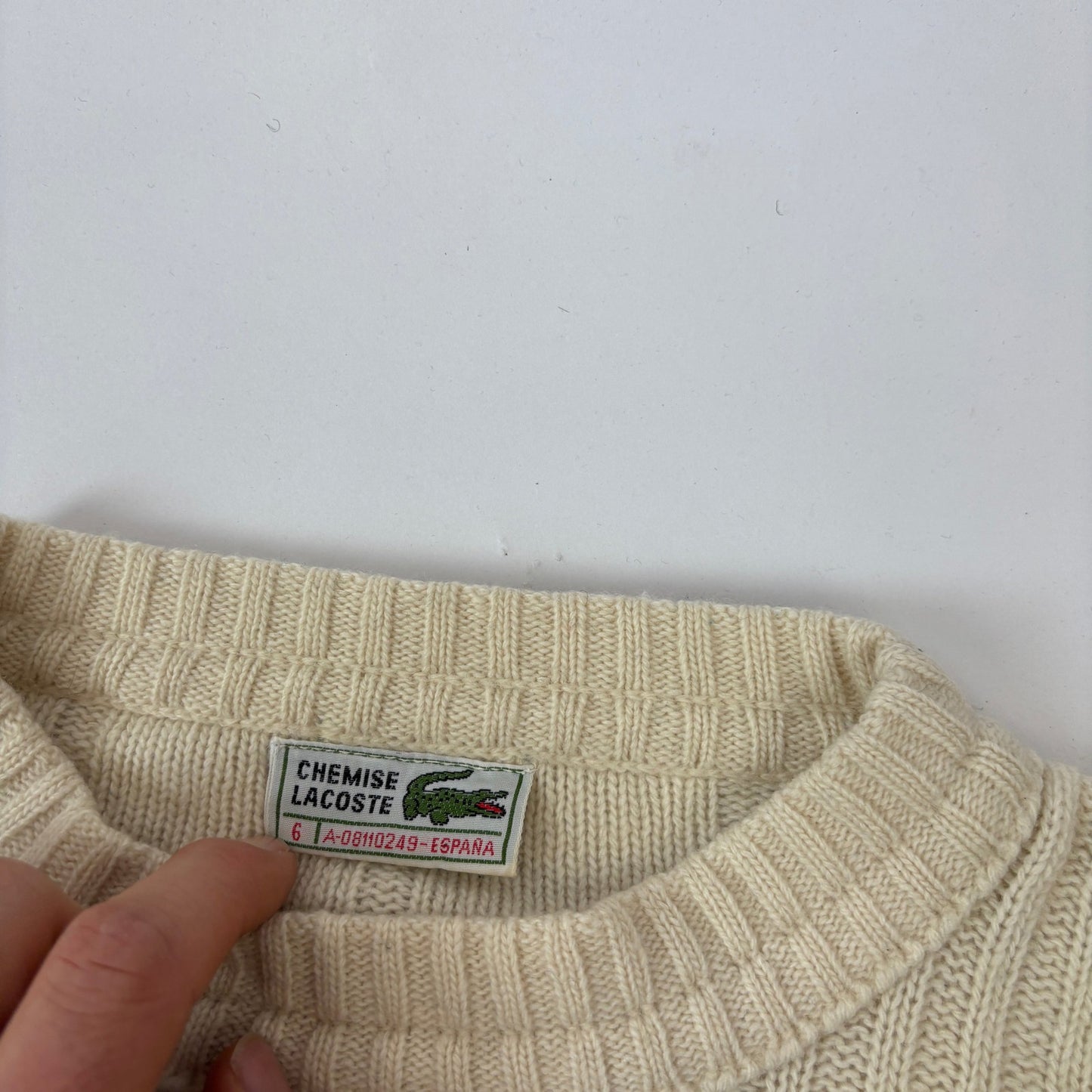 y2K Vintage Lacoste Pulli (M)