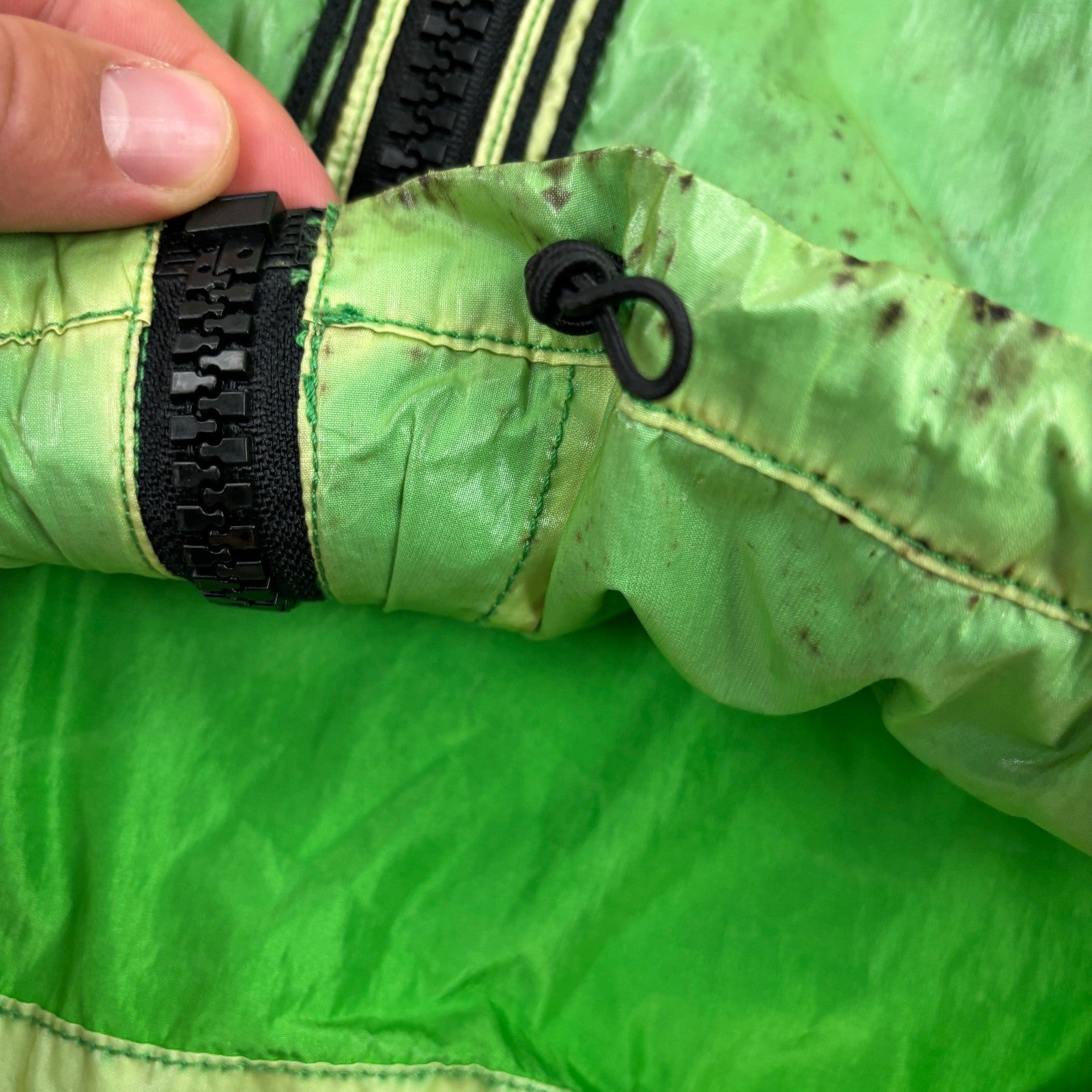 y2K Stone Island Zip-Jacke (XL)