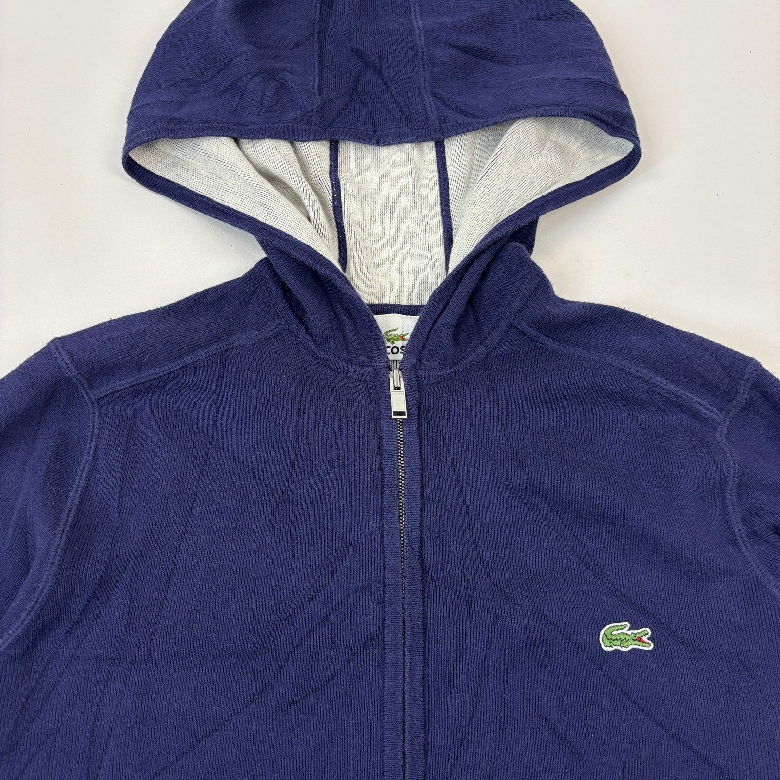 y2K Vintage Lacoste Zip-Jacke (S)
