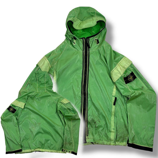 y2K Stone Island Zip-Jacke (XL)