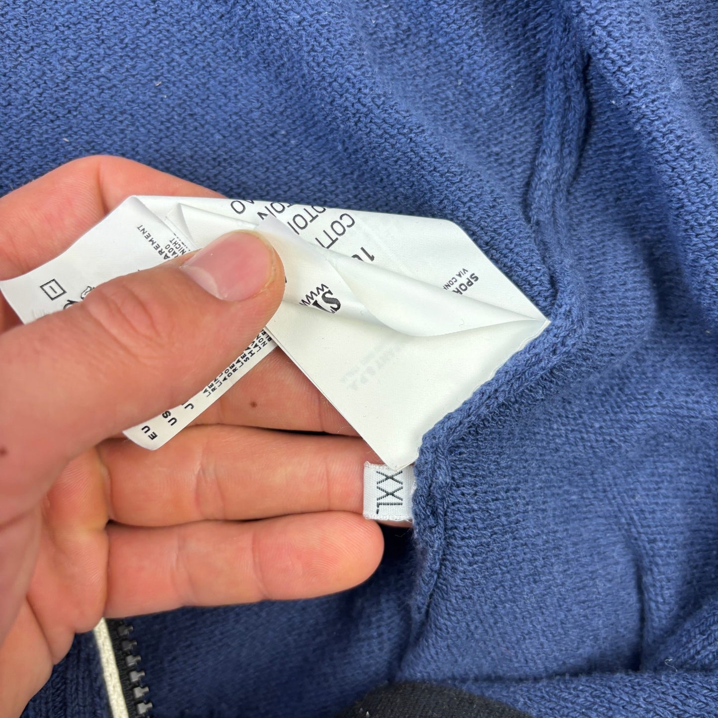 y2K Vintage Stone Island Zip-Jacke (L)