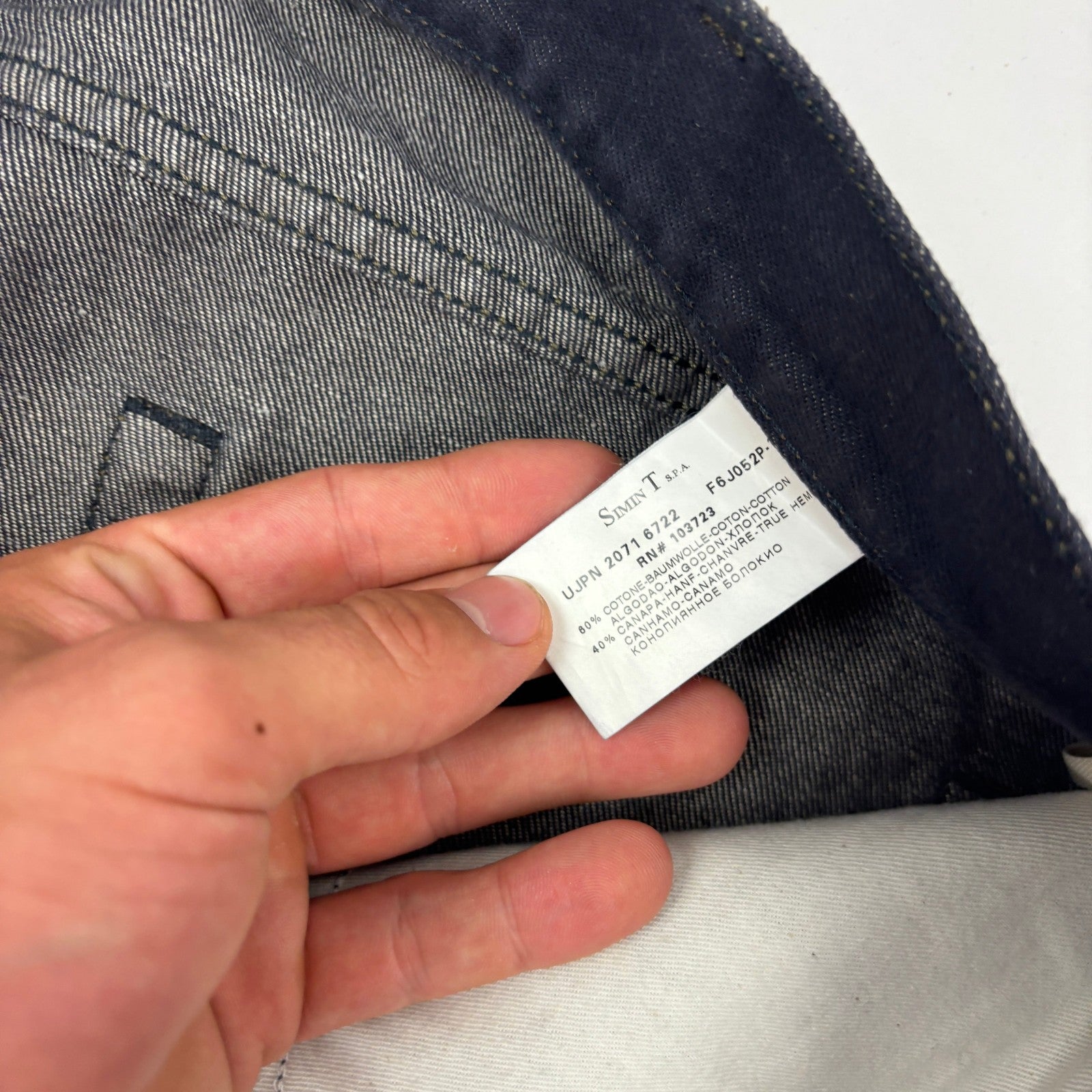 y2K Armani Baggy Jeans (XL)