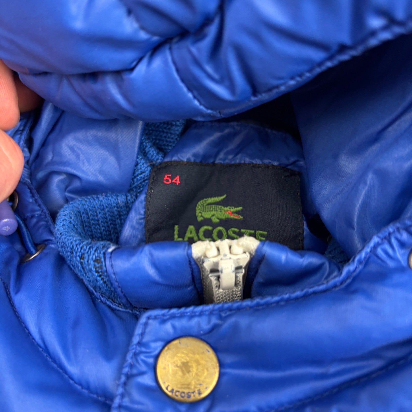 y2K Vintage Lacoste Pufferjacket (XL)