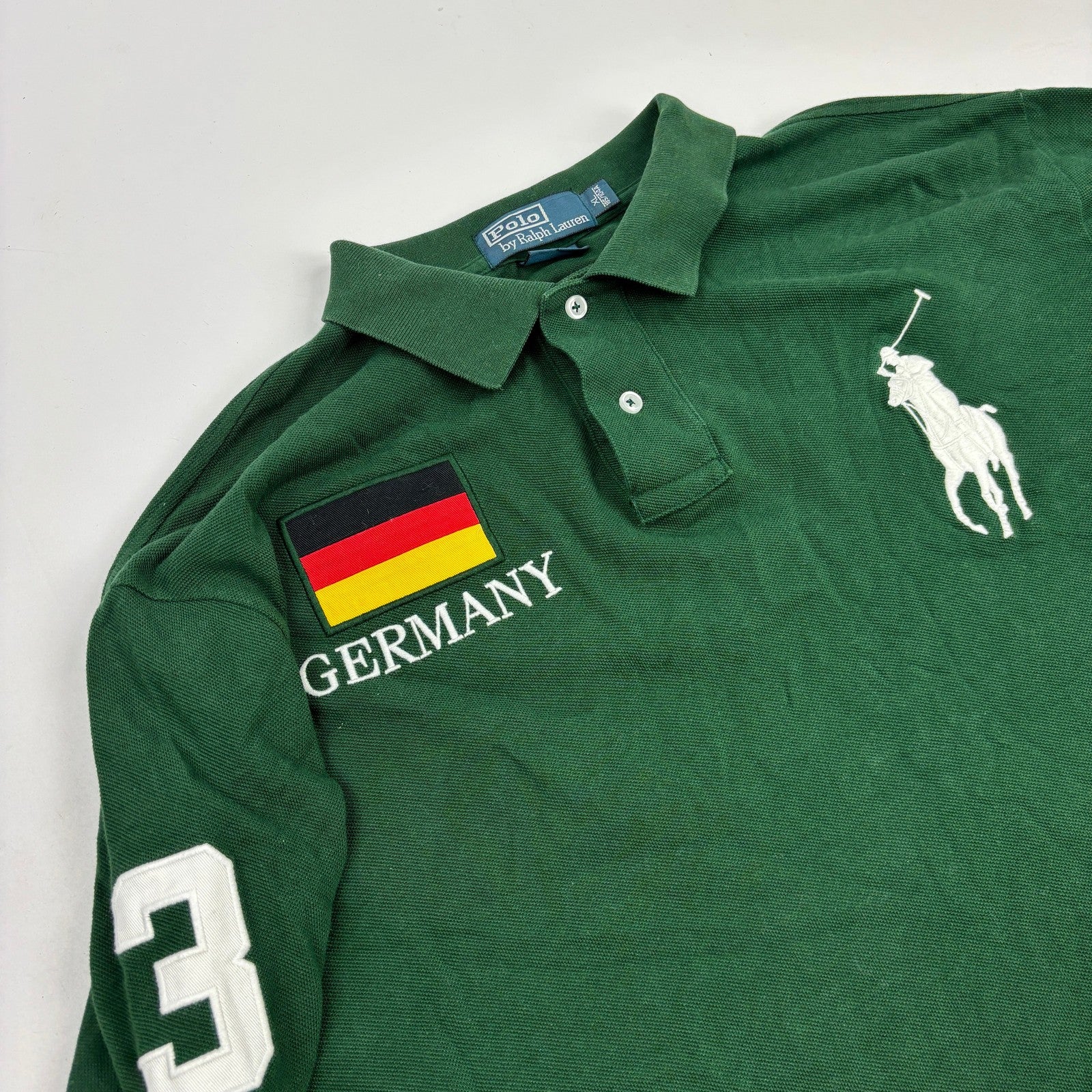 y2K Vintage Ralph Lauren Deutschland Polo (XL)