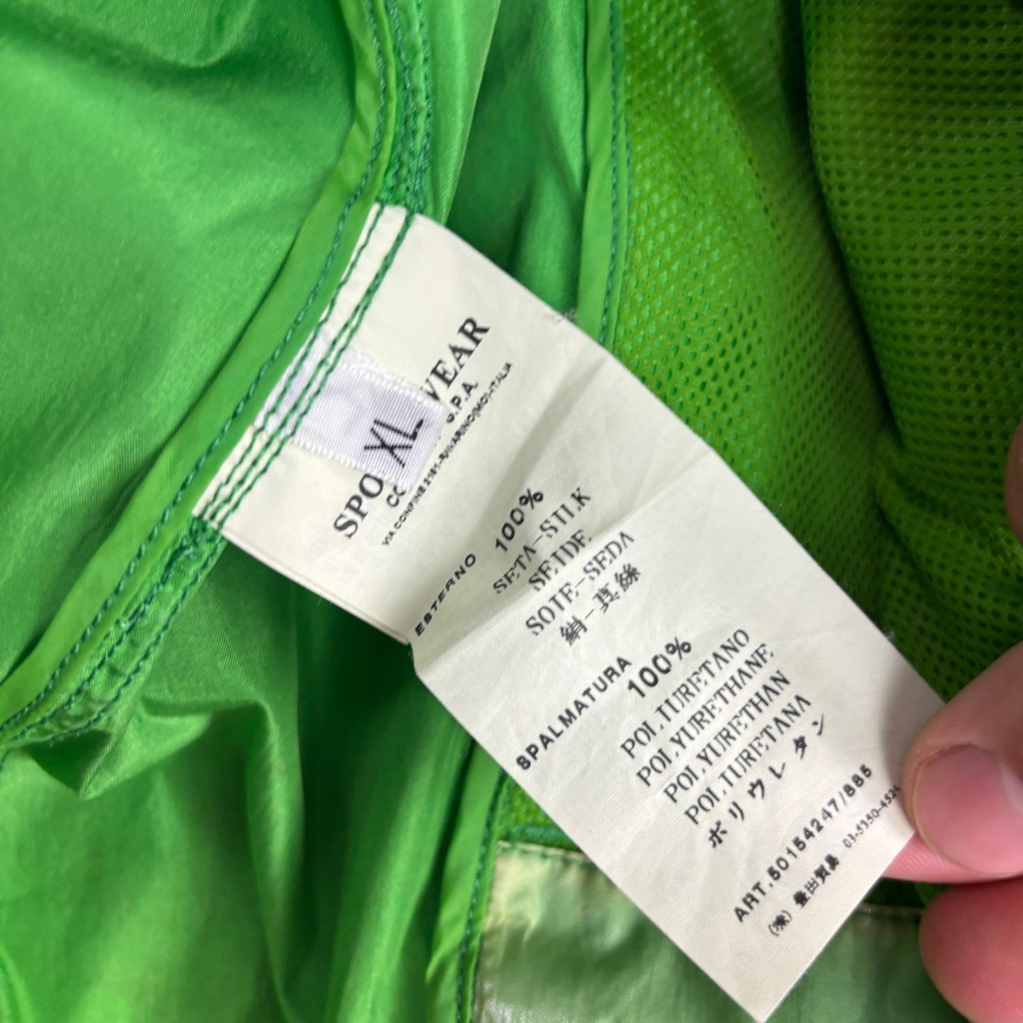 y2K Stone Island Zip-Jacke (XL)