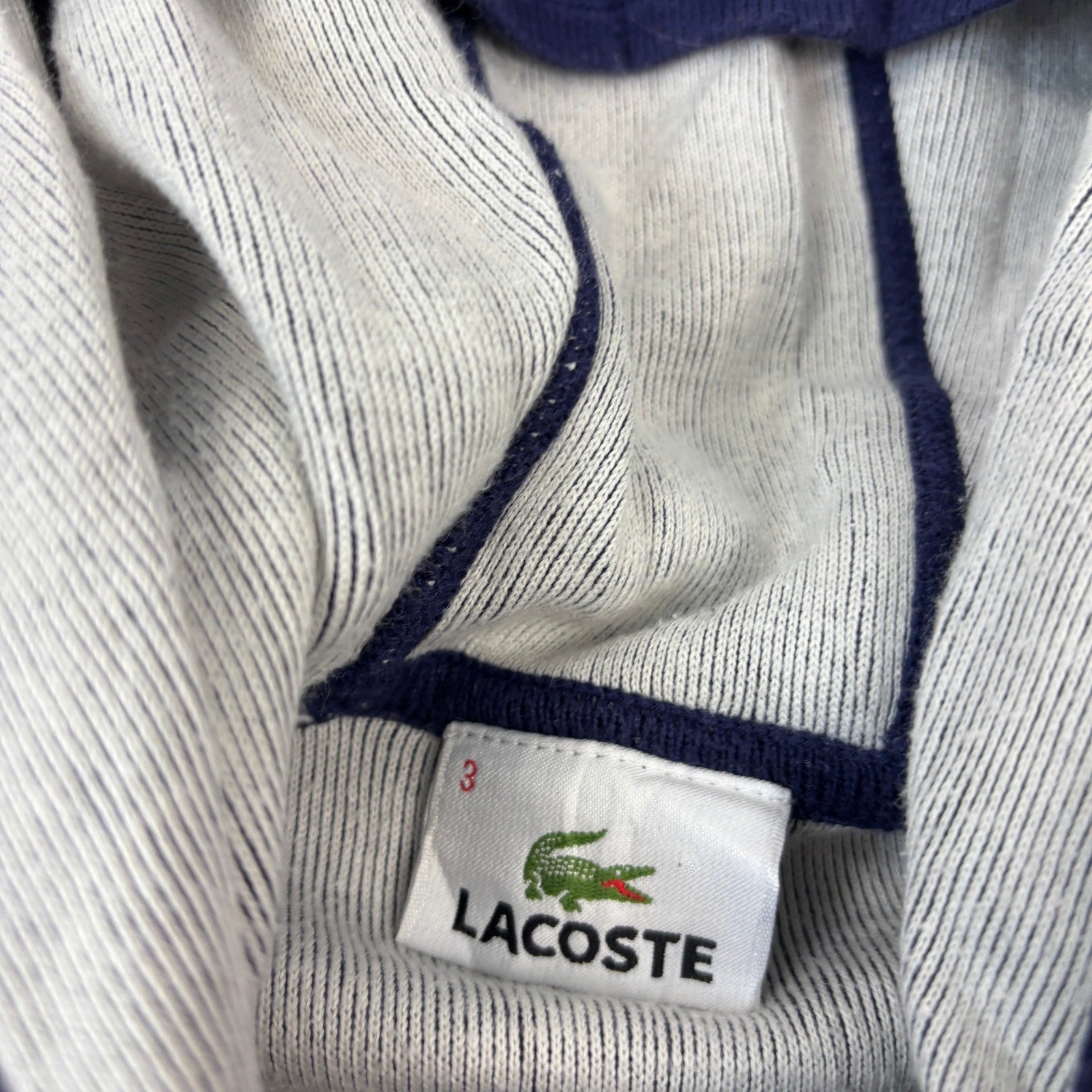 y2K Vintage Lacoste Zip-Jacke (S)