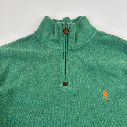 y2K Vintage Ralph Lauren Half-Zip (XL)