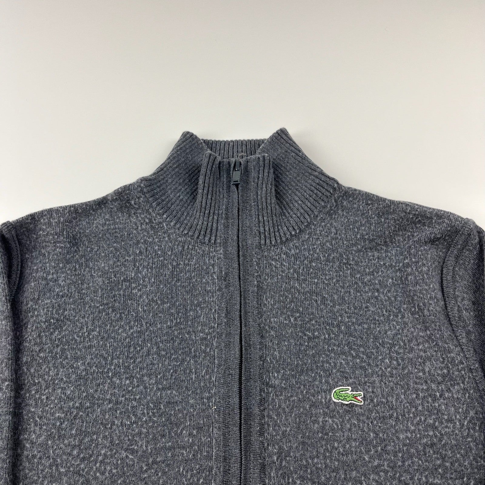 y2K Lacoste Zip-Jacke (L)