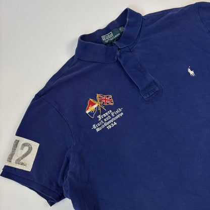 y2K Vintage Ralph Lauren Frankreich Polo (XXL)