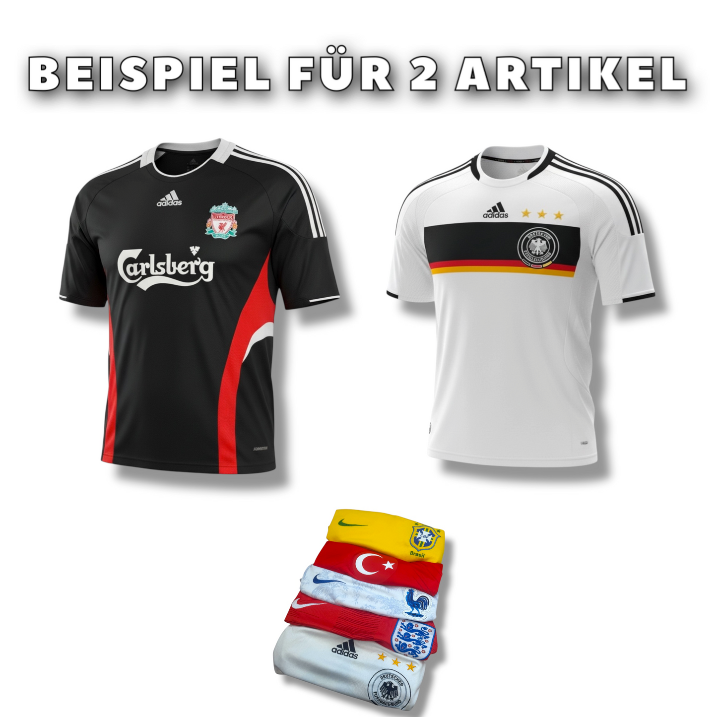 Casual Trikot Mystery Box (2-5 Artikel)