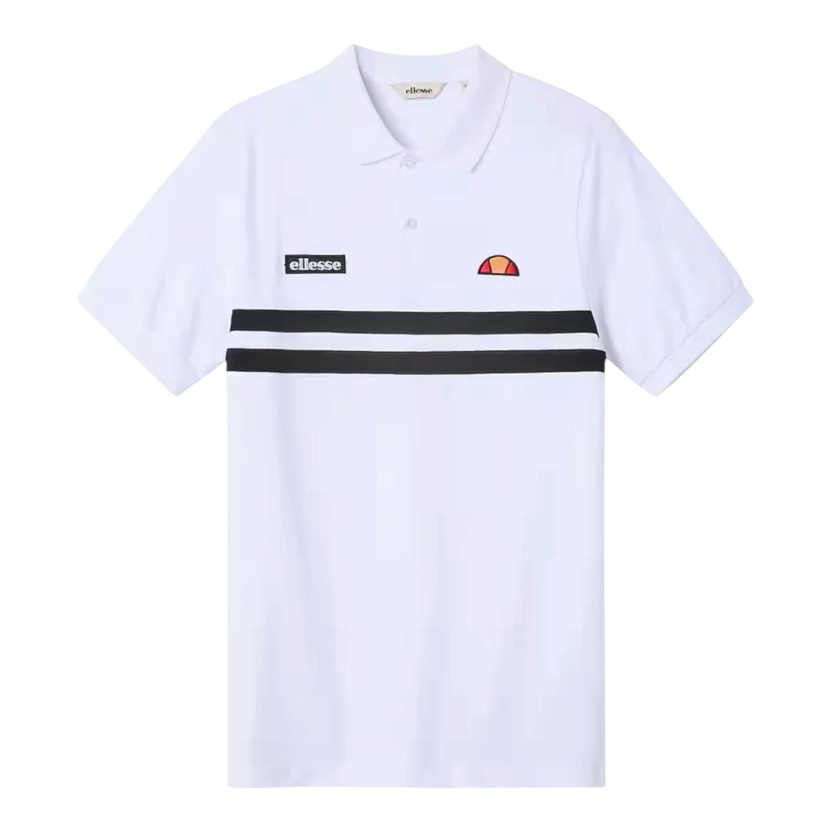 Ellesse Muccia Polo | Weiß / Schwarz (S-XXL)