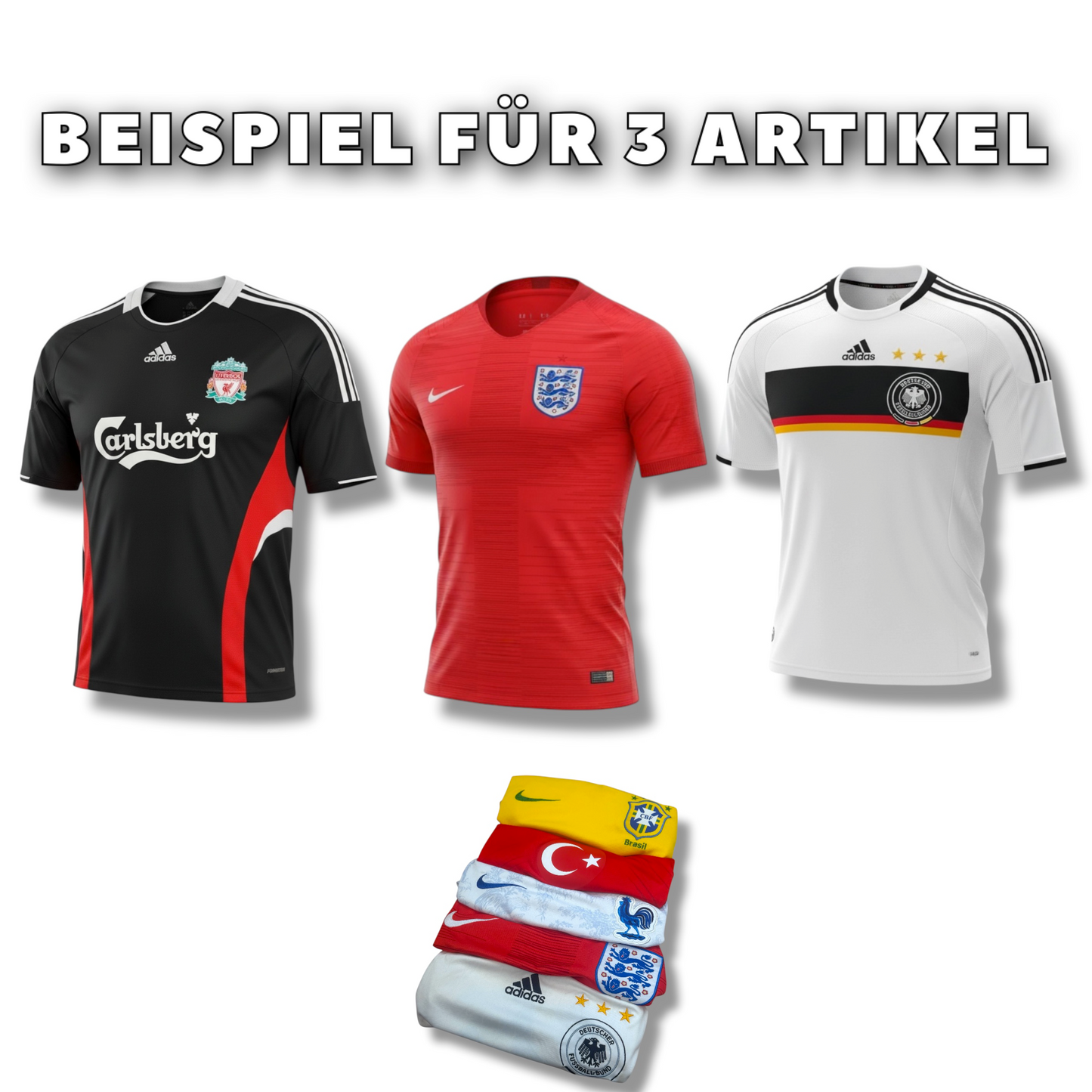 Casual Trikot Mystery Box (2-5 Artikel)