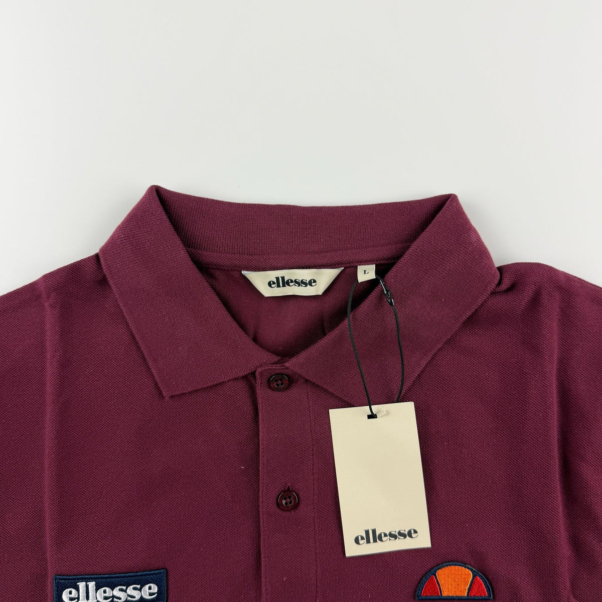 Ellesse Muccia Polo | Burgundy / Navy (S-XXL)