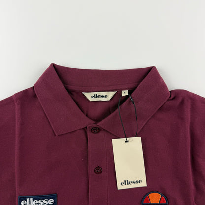 Ellesse Muccia Polo | Burgundy / Navy (S-XXL)