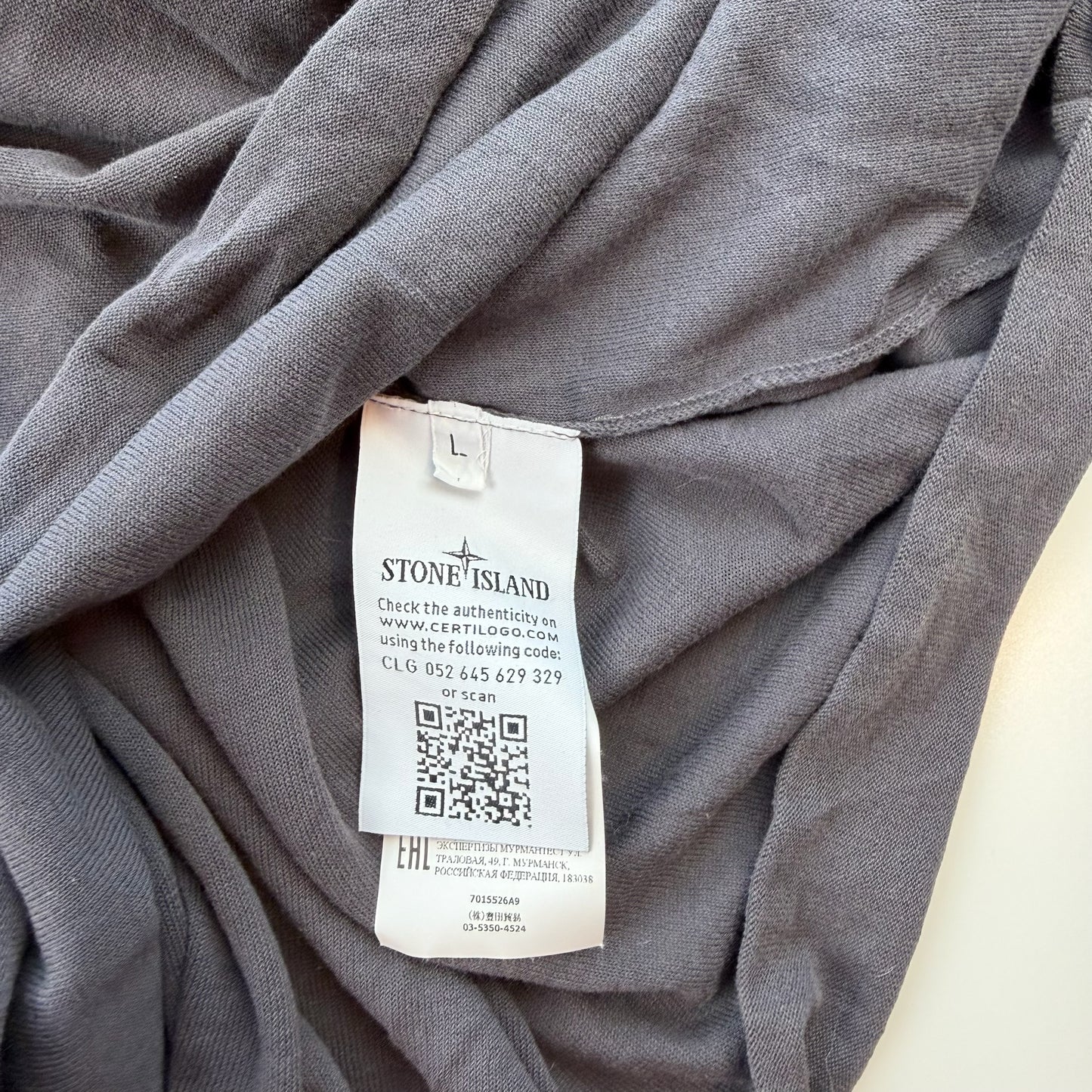 Stone Island Langarmshirt (L)