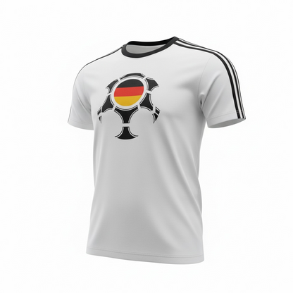 y2K Adidas DFB 2008 T-Shirt (M)