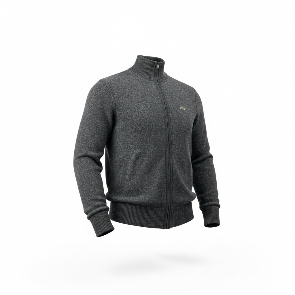 y2K Lacoste Zip-Jacke (L)