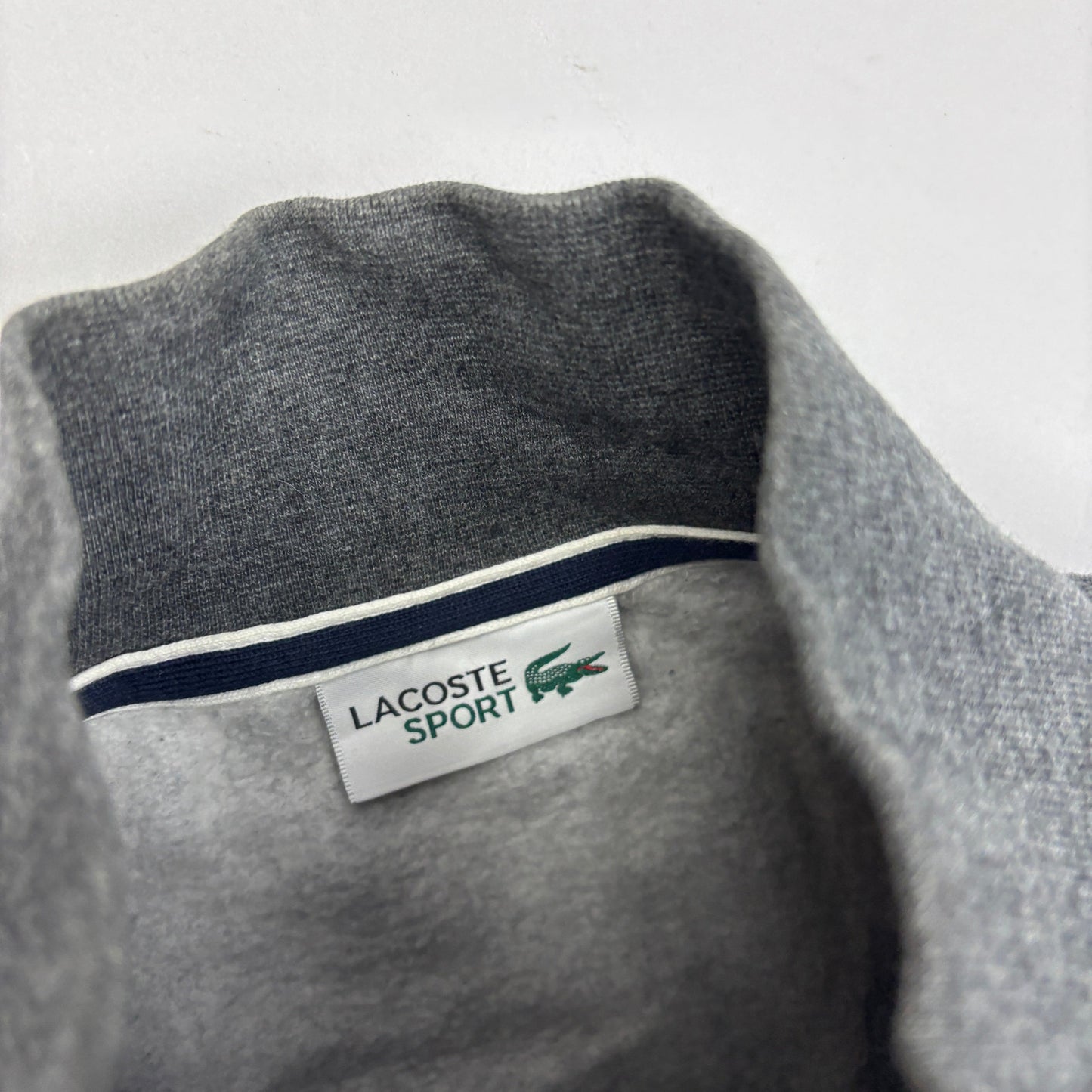 y2K Vintage Lacoste Zip-Jacke (M)