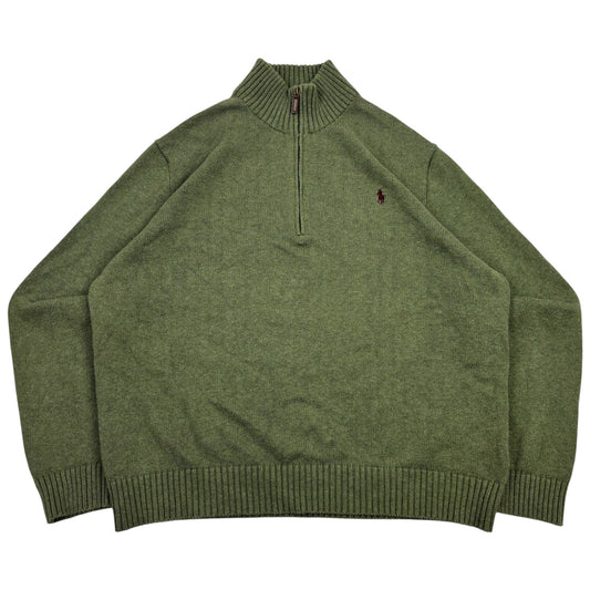 y2K Vintage Ralph Lauren Half-Zip (XL)