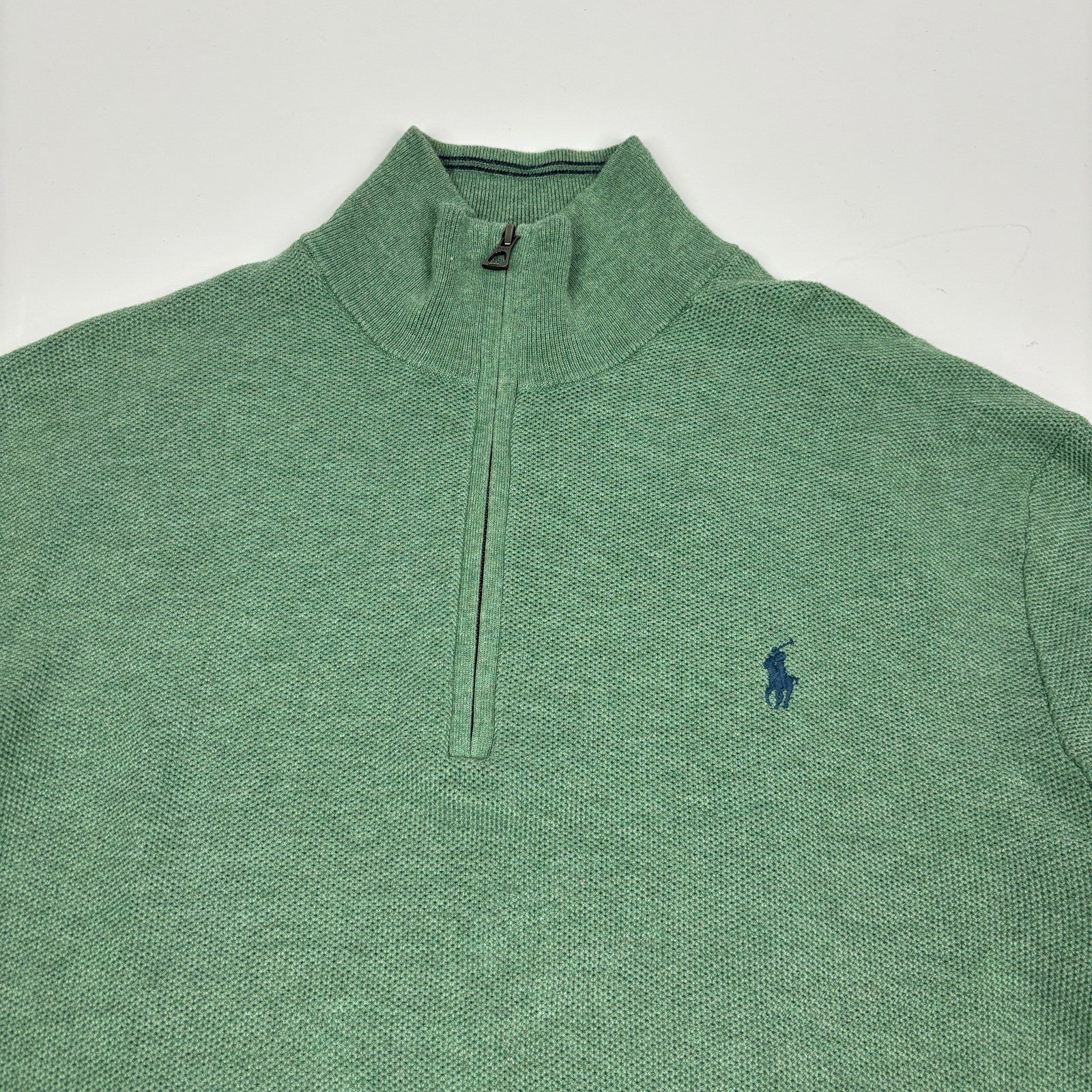 y2K Vintage Ralph Lauren Half-Zip (XL)