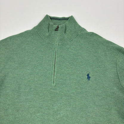 y2K Vintage Ralph Lauren Half-Zip (XL)