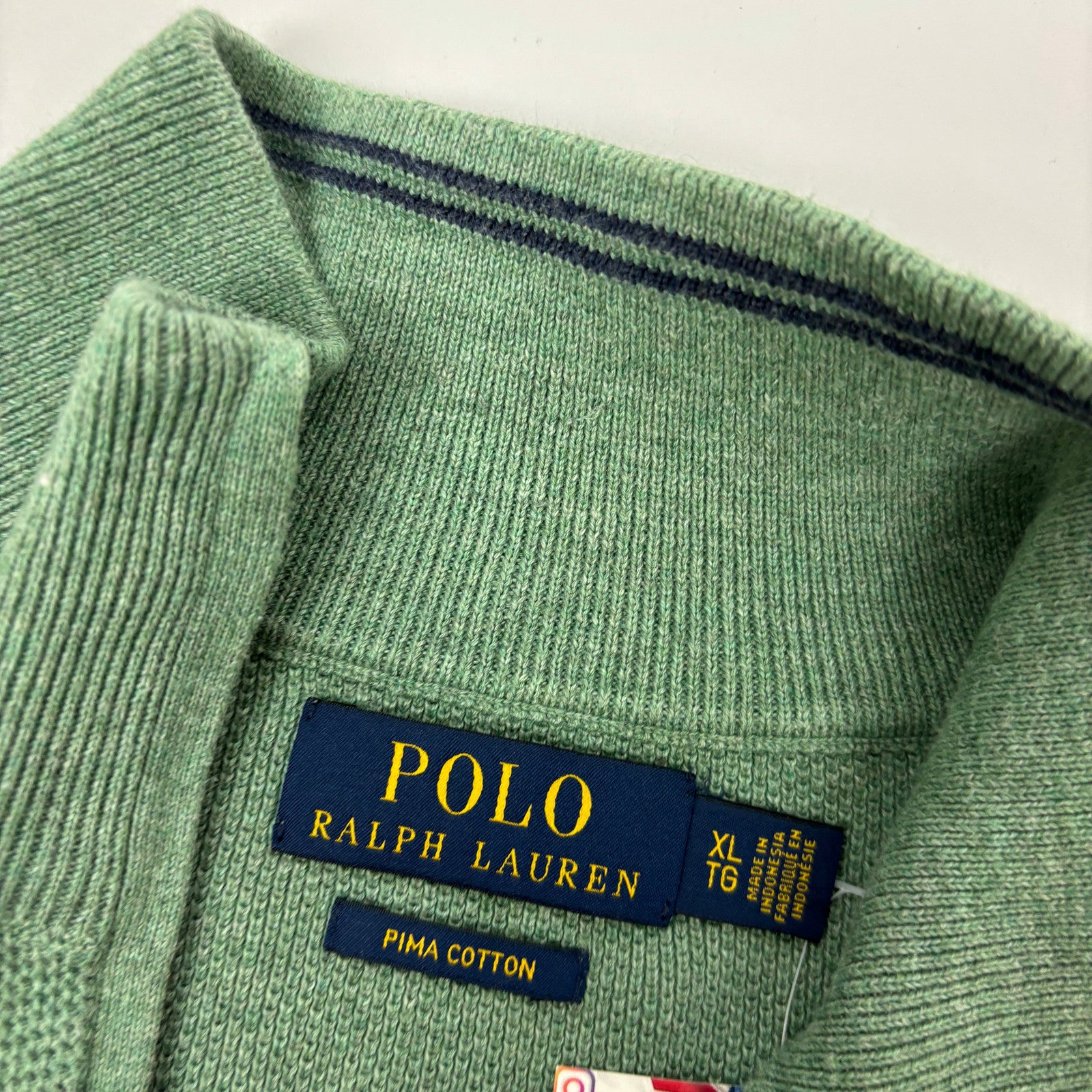 y2K Vintage Ralph Lauren Half-Zip (XL)