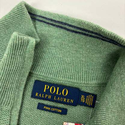 y2K Vintage Ralph Lauren Half-Zip (XL)