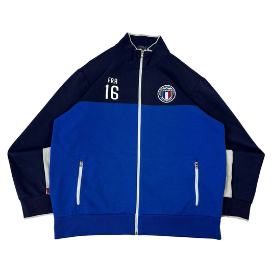 y2K Vintage Ralph Lauren Frankreich Zip-Jacke (XL)