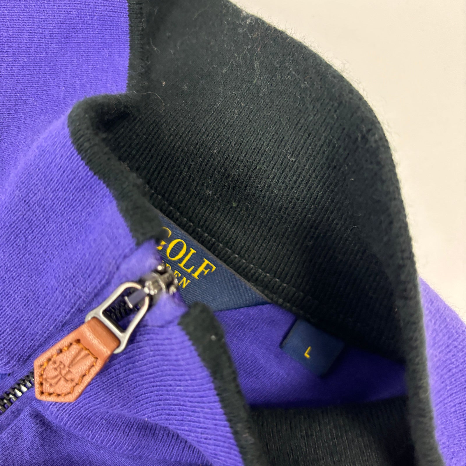 y2K Vintage Ralph Lauren Half-Zip (XL)
