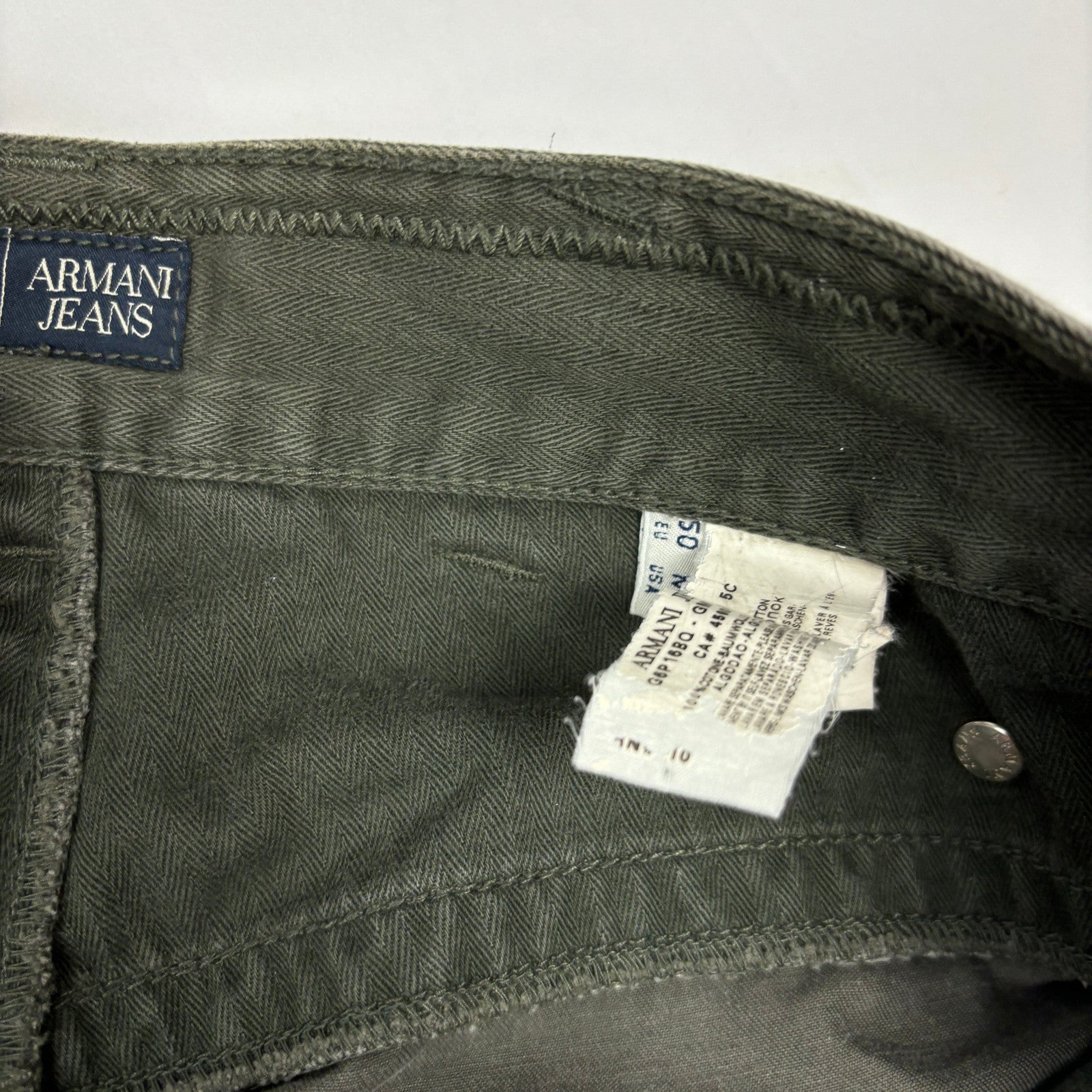y2K Vintage Armani Jeans (S)