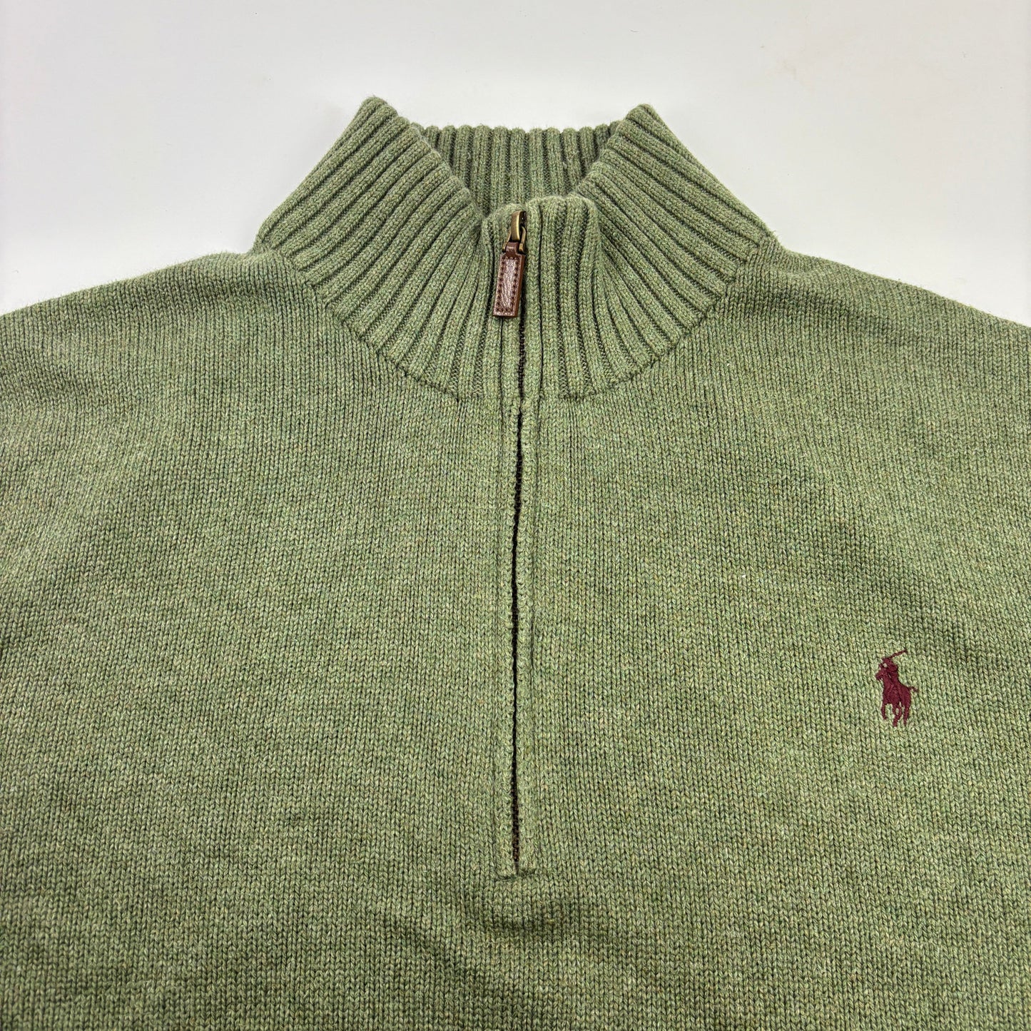 y2K Vintage Ralph Lauren Half-Zip (XL)