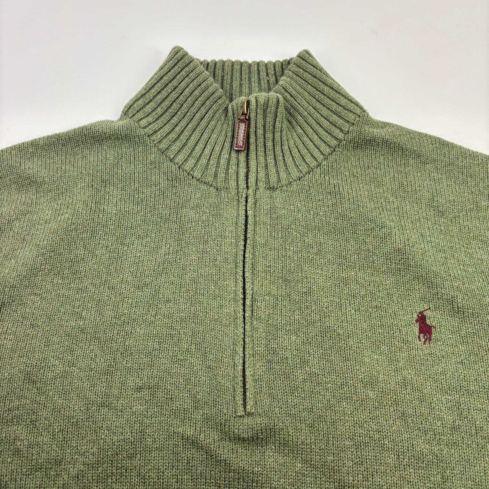 y2K Vintage Ralph Lauren Half-Zip (XL)