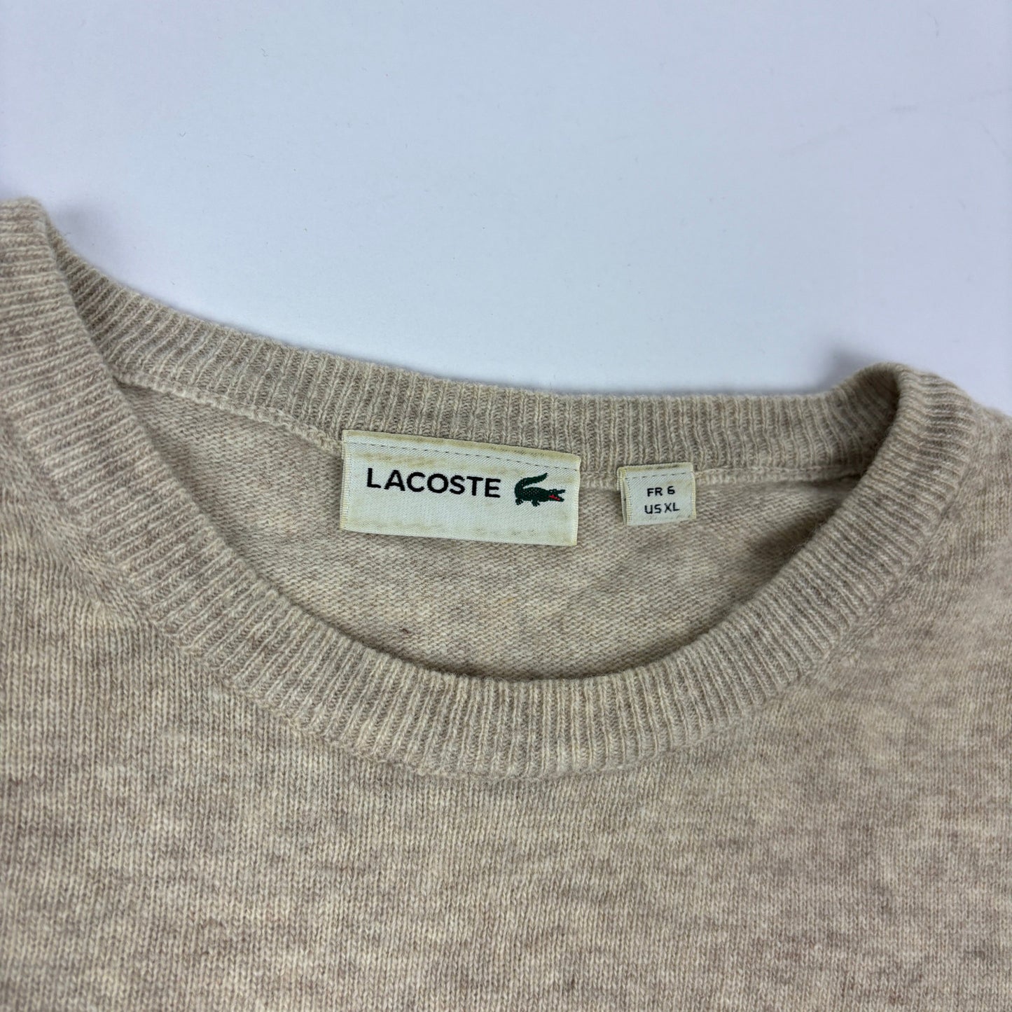 y2K Vintage Lacoste Pulli (XL)