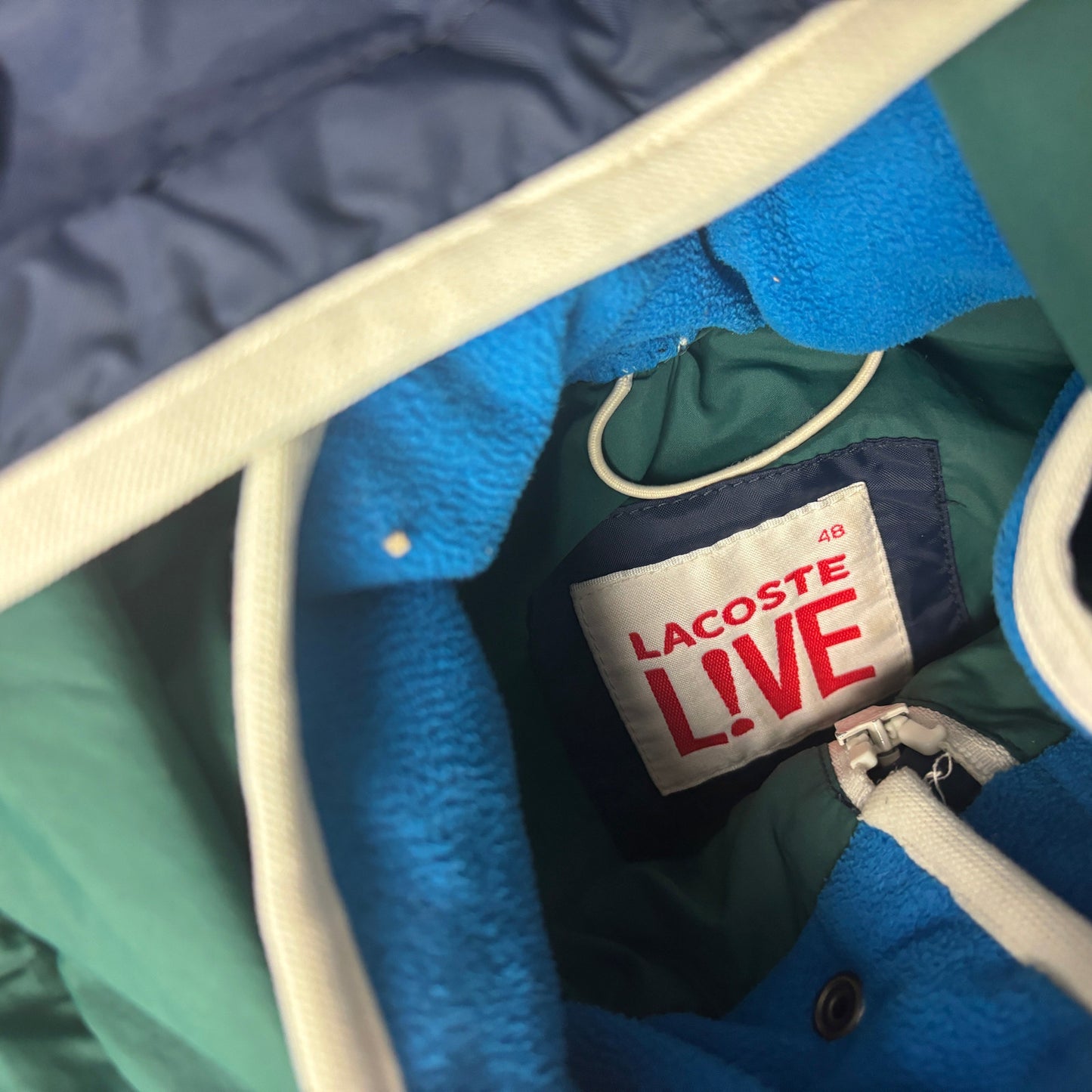 y2K Lacoste Pufferjacket (S)