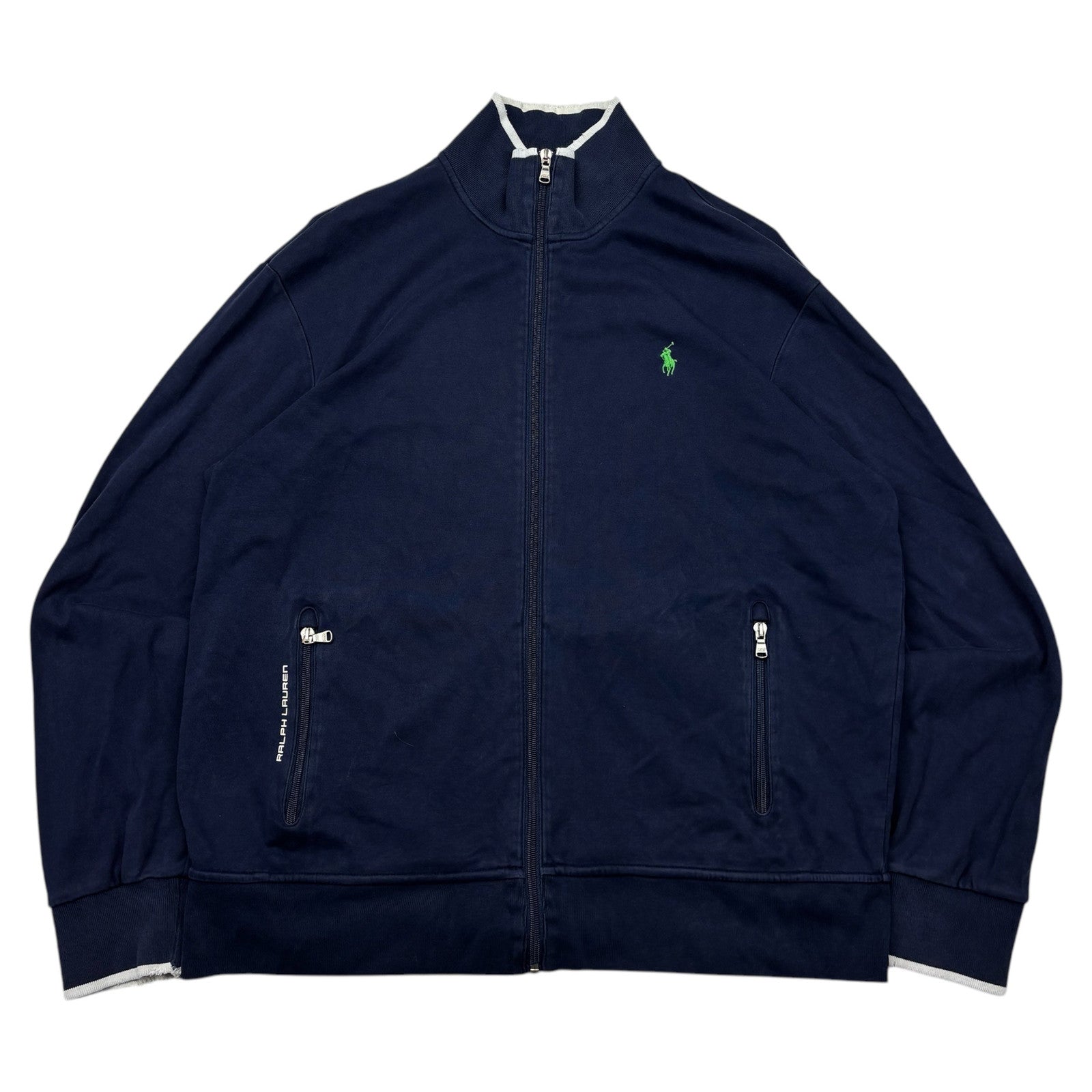 y2K Vintage Ralph Lauren Zip-Jacke (XL)
