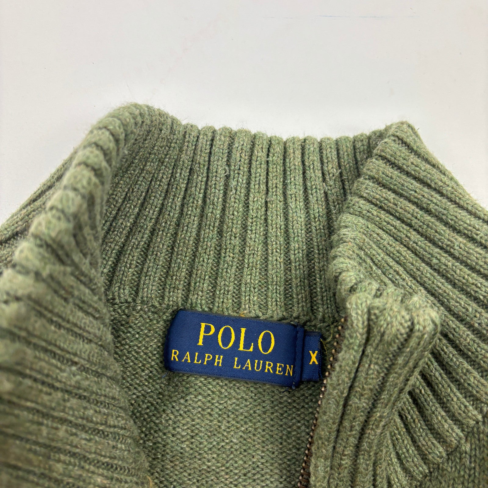 y2K Vintage Ralph Lauren Half-Zip (XL)