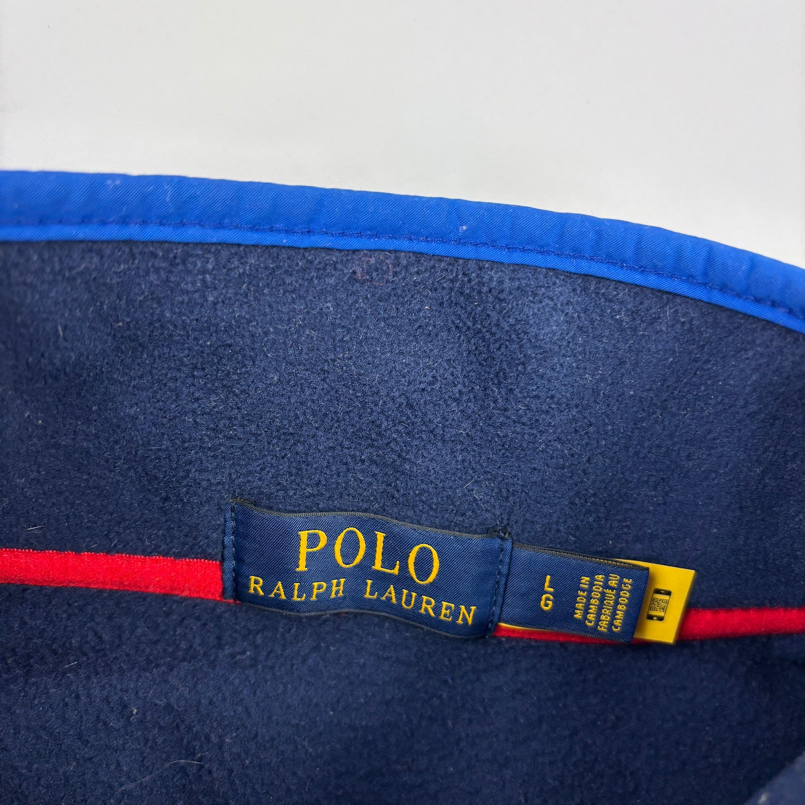 y2K Vintage Ralph Lauren Half-Zip (L)