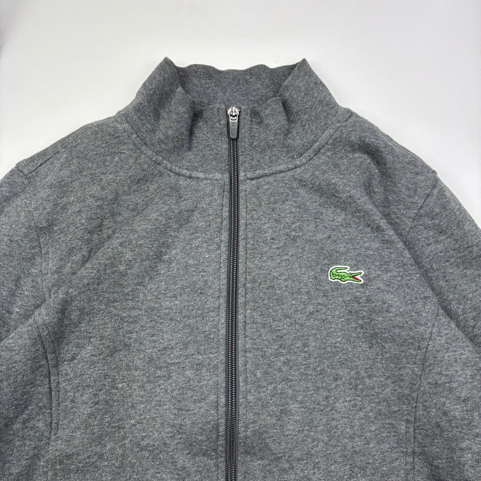 y2K Vintage Lacoste Zip-Jacke (M)