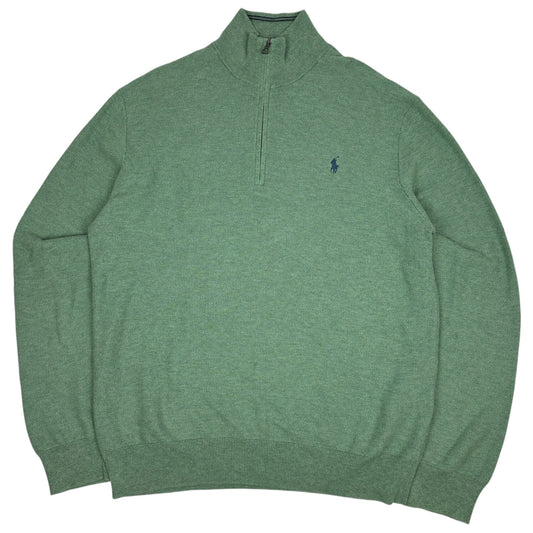 y2K Vintage Ralph Lauren Half-Zip (XL)
